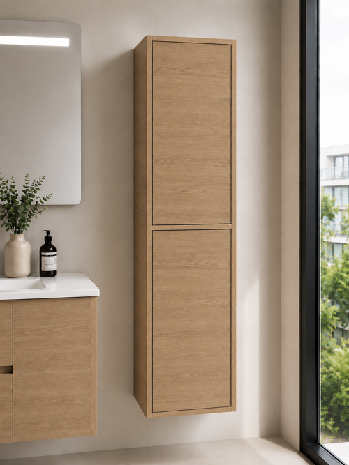 Badezimmerschrank FLORENCIA mit zwei Türen 140x35 cm