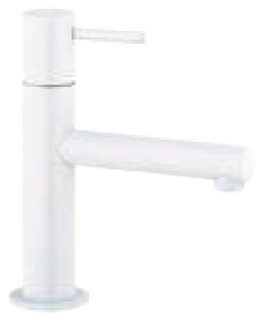 Monomando lavabo caño recto Veral