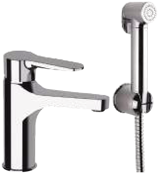 Monomando lavabo con ducha bidé Aínsa