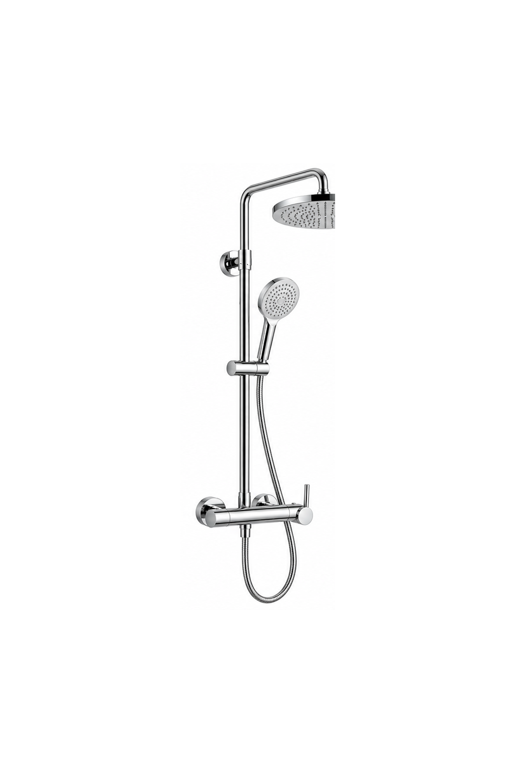 Columna de ducha y bañera Izas 80202 Cromo